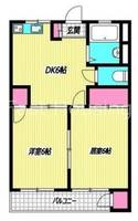 東京都中野区上鷺宮2(マンション)の賃貸物件の間取り