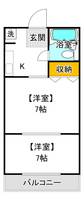 物件の間取り画像