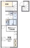 レオパレスメゾン YAMAYOの間取り