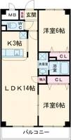 物件の間取り画像