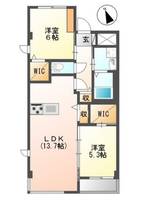 物件の間取り画像