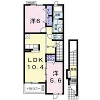 パインテール ヴィレッジ A棟の間取り