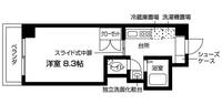 クレアール高野の間取り
