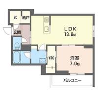 物件の間取り画像