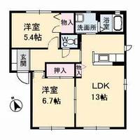 物件の間取り画像