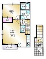 物件の間取り画像