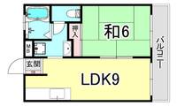 浜第一マンションの間取り