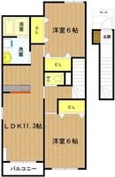 物件の間取り画像