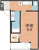 大阪府大阪市住之江区西住之江3(アパート)の賃貸物件の間取り
