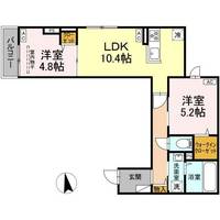 セレスティア東向島の間取り