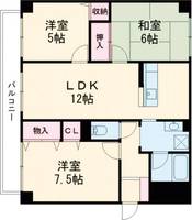 物件の間取り画像