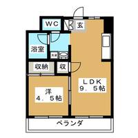東京都大田区蒲田1(マンション)の賃貸物件の間取り