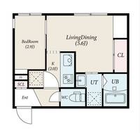 物件の間取り画像
