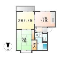 メゾンドアルルBの間取り