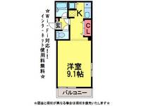 ミントレジデンスの間取り