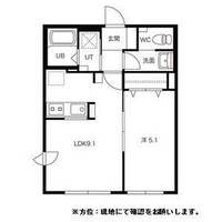 フェリーチェ琴似の間取り