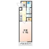 ビエノス京都伏見の間取り
