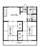 埼玉県新座市大和田5(アパート)の賃貸物件の間取り