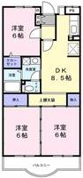オークランド5弐番館の間取り