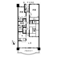 千葉県柏市柏3(マンション)の賃貸物件の間取り