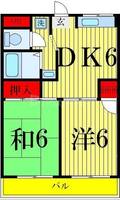 弘道ハイツの間取り