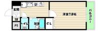 大阪府大阪市淀川区木川西3(マンション)の賃貸物件の間取り