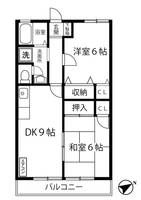 アベニュー白鳥Aの間取り