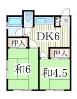 神戸荘の間取り