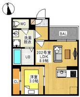 物件の間取り画像