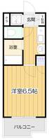 大阪府大阪市淀川区宮原2(マンション)の賃貸物件の間取り