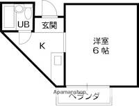 大阪府東大阪市永和1(マンション)の賃貸物件の間取り