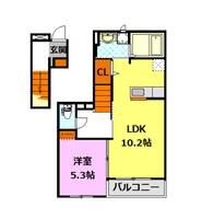 物件の間取り画像
