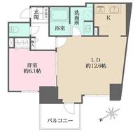 N-flats三ノ輪の間取り