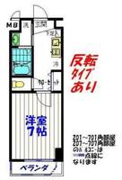 東京都八王子市大塚(マンション)の賃貸物件の間取り