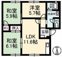 物件の間取り画像