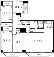 物件の間取り画像