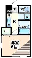東京都小平市学園西町1(アパート)の賃貸物件の間取り