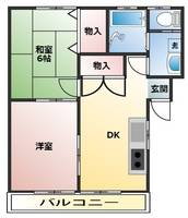 物件の間取り画像