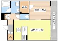 物件の間取り画像