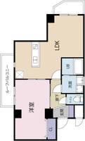 東京都新宿区西新宿4(マンション)の賃貸物件の間取り