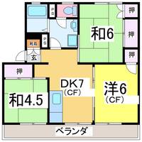 ピュアホワイトの間取り