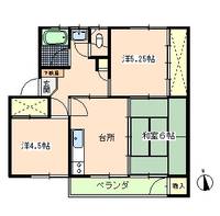 新栄莊の間取り