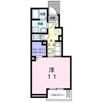 大阪府松原市一津屋4(アパート)の賃貸物件の間取り