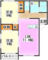 物件の間取り画像