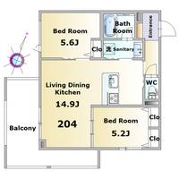 物件の間取り画像