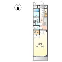 アーバンステージ柚木の間取り