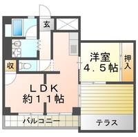 兵庫県神戸市垂水区千代が丘2(マンション)の賃貸物件の間取り