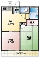 マーシャルハイツ矢崎の間取り
