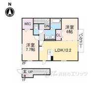 セレッソパティオ2の間取り