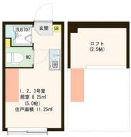 ハーモニーテラス南阿佐ヶ谷IIIの間取り